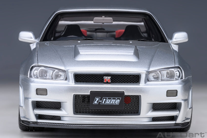 AUTOart 77461  NISMO R34 GT-R Z-TUNE (Z-TUNE SILVER)