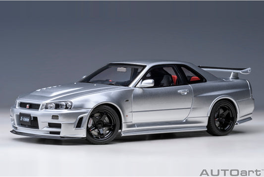 AUTOart 77461  NISMO R34 GT-R Z-TUNE (Z-TUNE SILVER)