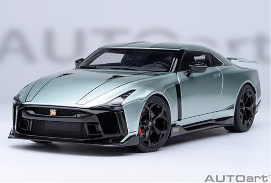 AUTOart 77512  NISSAN GT-R50 BY ITALDESIGN (METALLIC GREEN / BLACK)