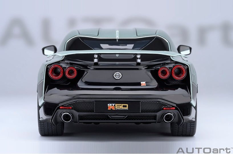 AUTOart 77512  NISSAN GT-R50 BY ITALDESIGN (METALLIC GREEN / BLACK)