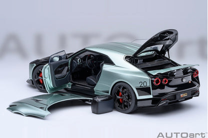 AUTOart 77512  NISSAN GT-R50 BY ITALDESIGN (METALLIC GREEN / BLACK)