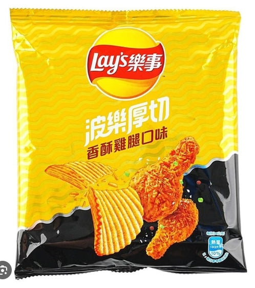 Lay's Potato Chips(Artificial Crispy Fried Chicken Flavor)49g
