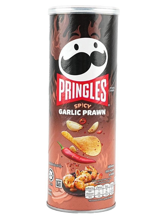 POTATO CRISPS SPICY GARLIC PRAWN FLAVOUR (PRINGLES ®)97G