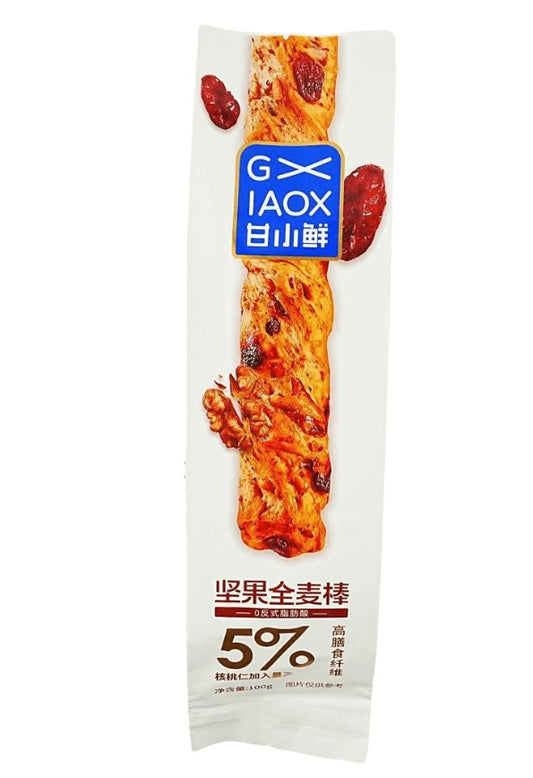 Gan Xiaoxian Whole Wheat Nut Bar 100g
