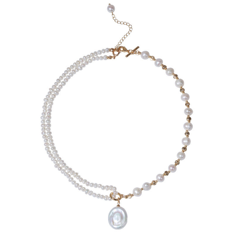 LL-X Natural Pearl Necklace