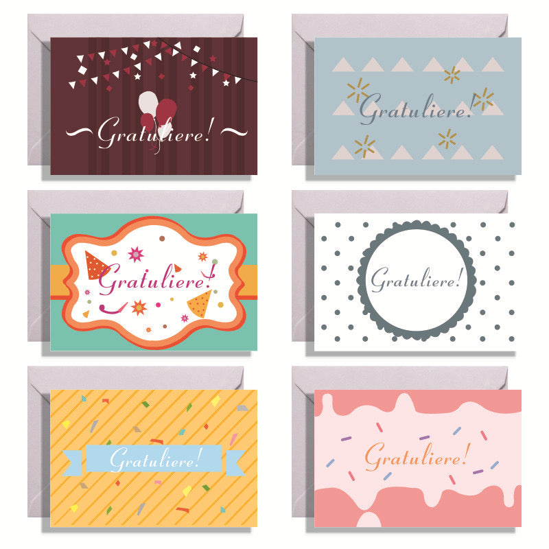 LL-X Self Handwritten Congratulation Cards