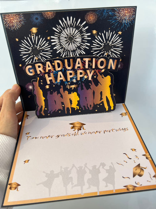 LL-X 3D Graduation Card