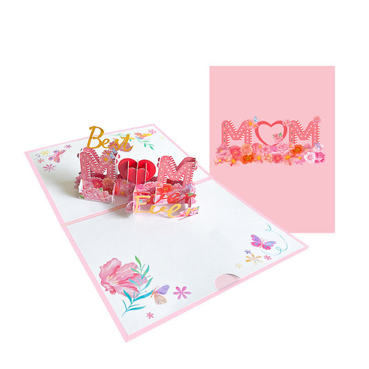 LL-X 3D Mother's Day Card