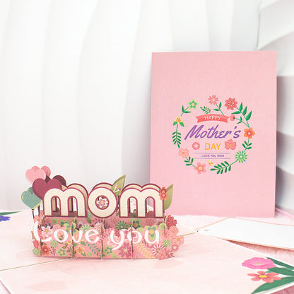 LL-X 3D Mother's Day Card