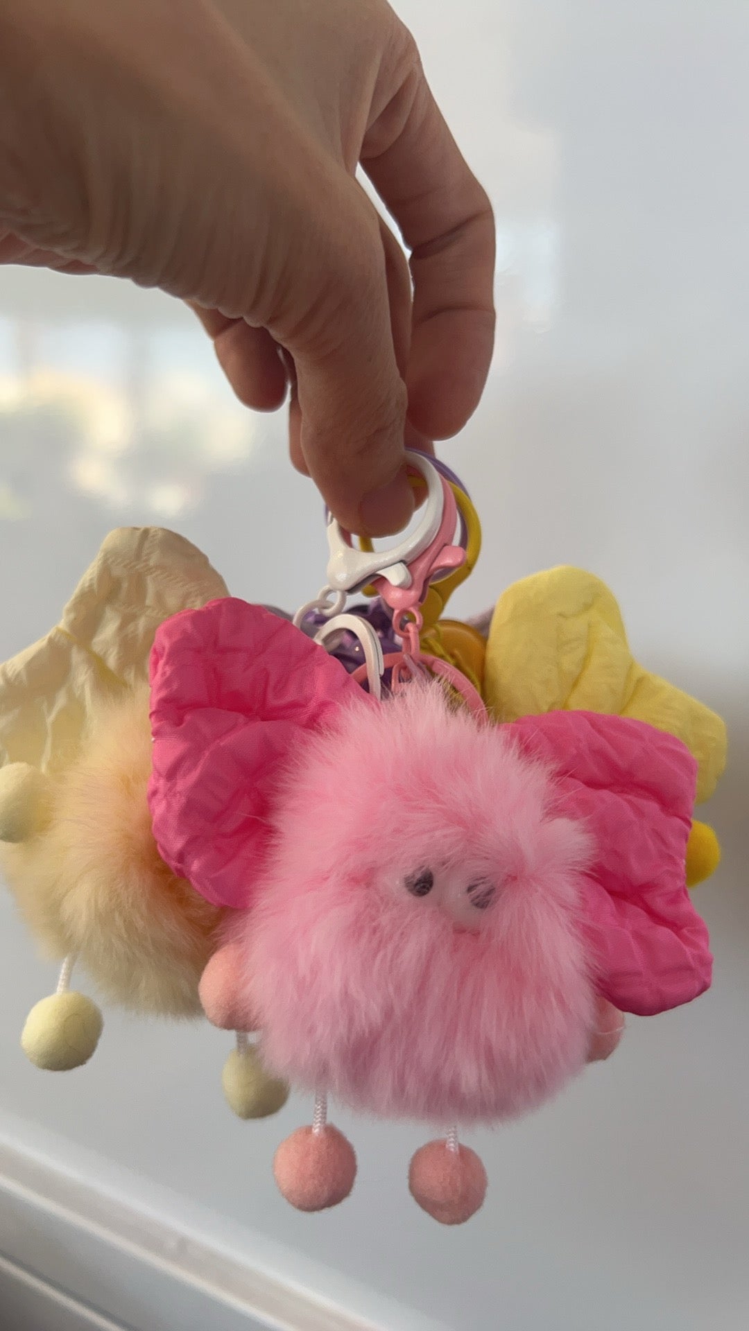 LL doll keychain