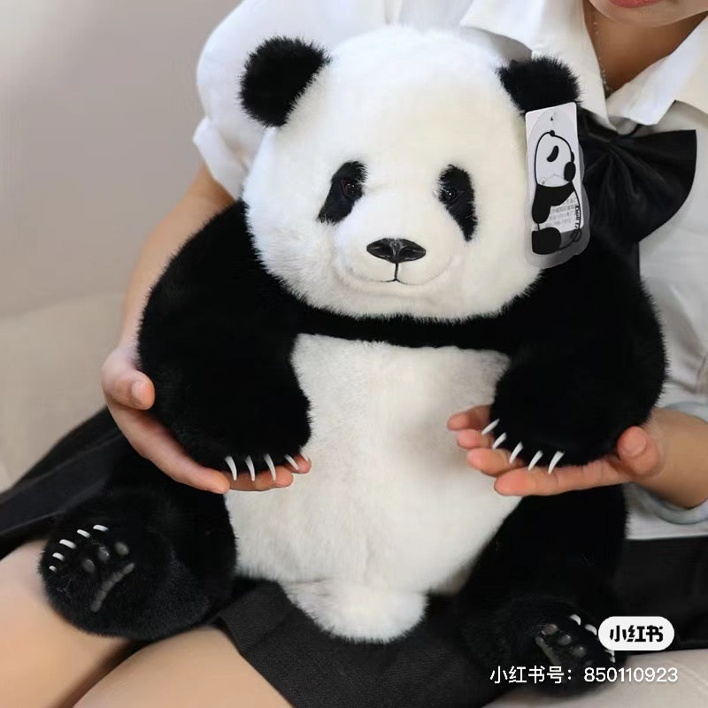 PNC Panda factory five months old original sitting posture modeling simulation giant panda doll