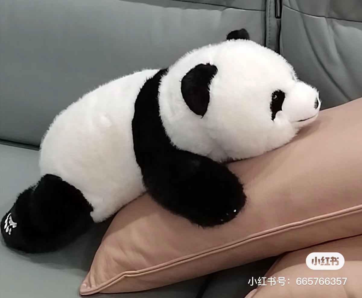 PNC  Panda factory five months old original sitting posture modeling simulation giant panda doll