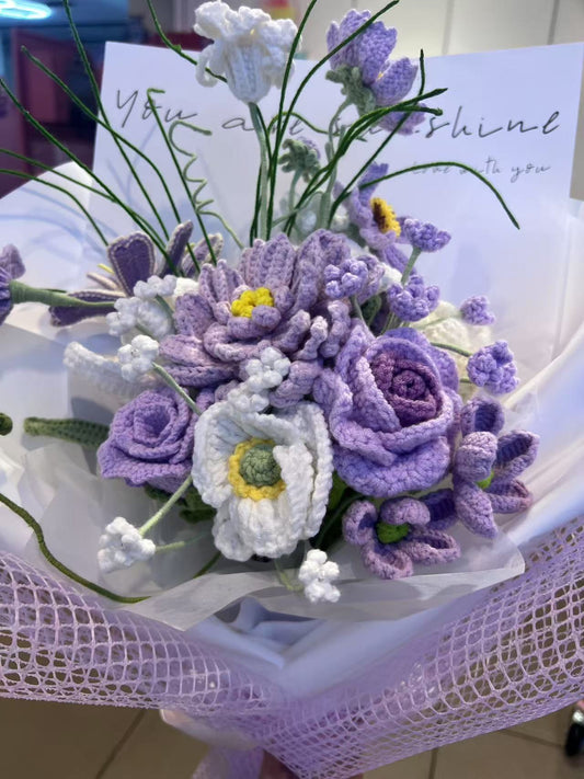 Handmade flower bouquet accessories
