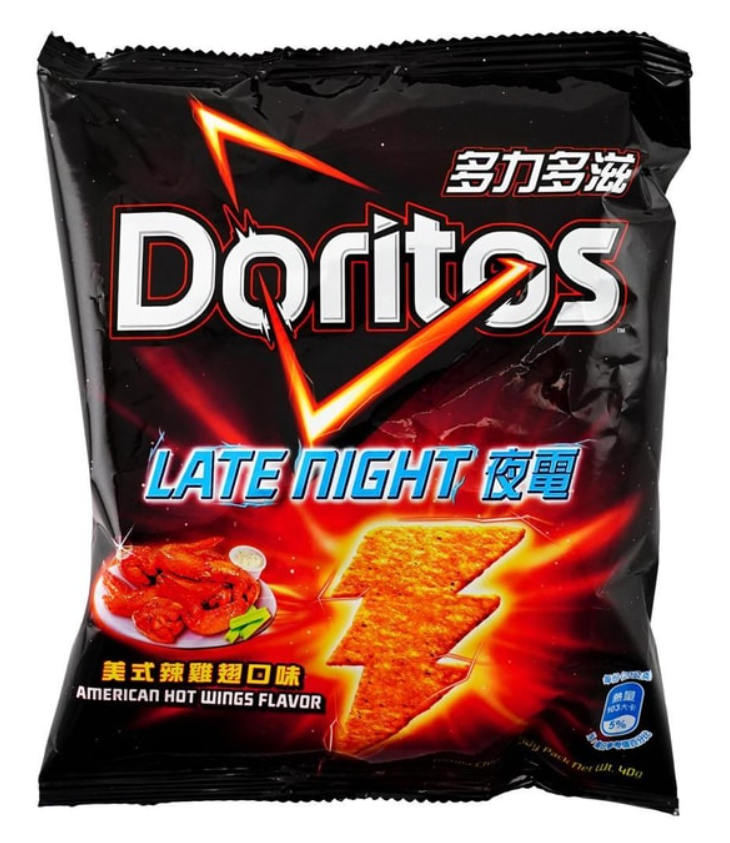 Corn Chips Artificial Buffalo Wings Flavor 1.69oz