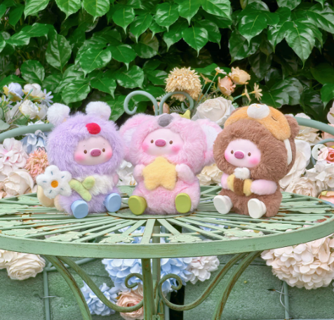 GeeGeePig-Pajamas Lullabies Keychain Series Blindbox