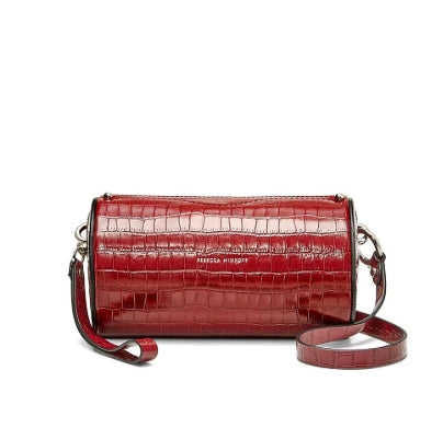 REBECCA MINKOFF 944-PinotNoir Barrel Crossbody