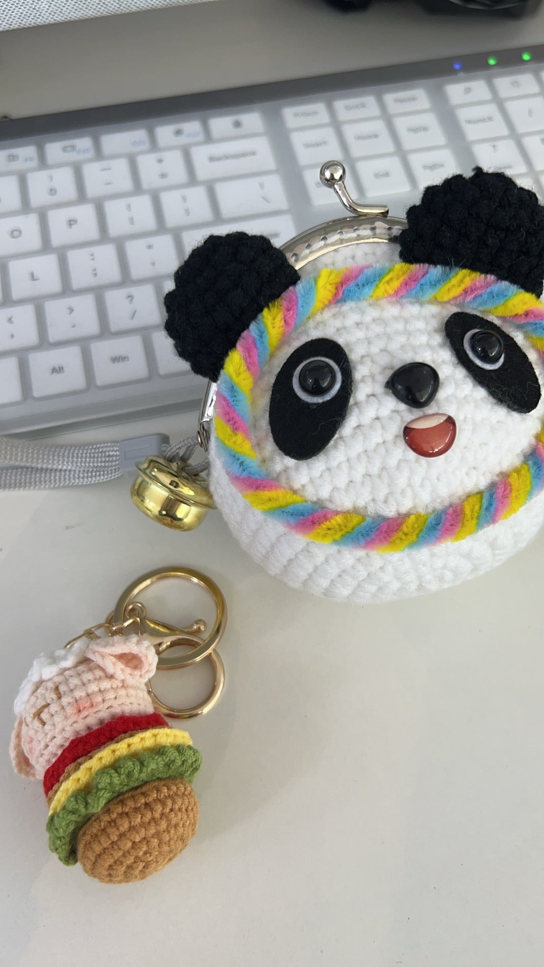 LL-XHY Wool doll keychain