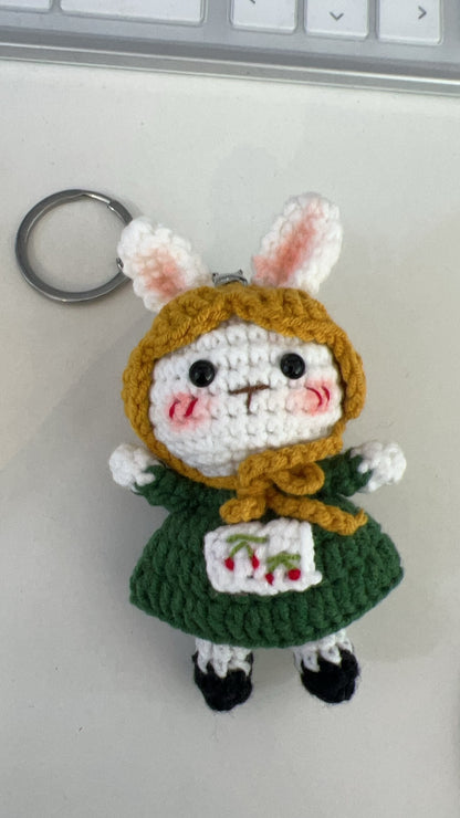 LL-XHY Wool doll keychain