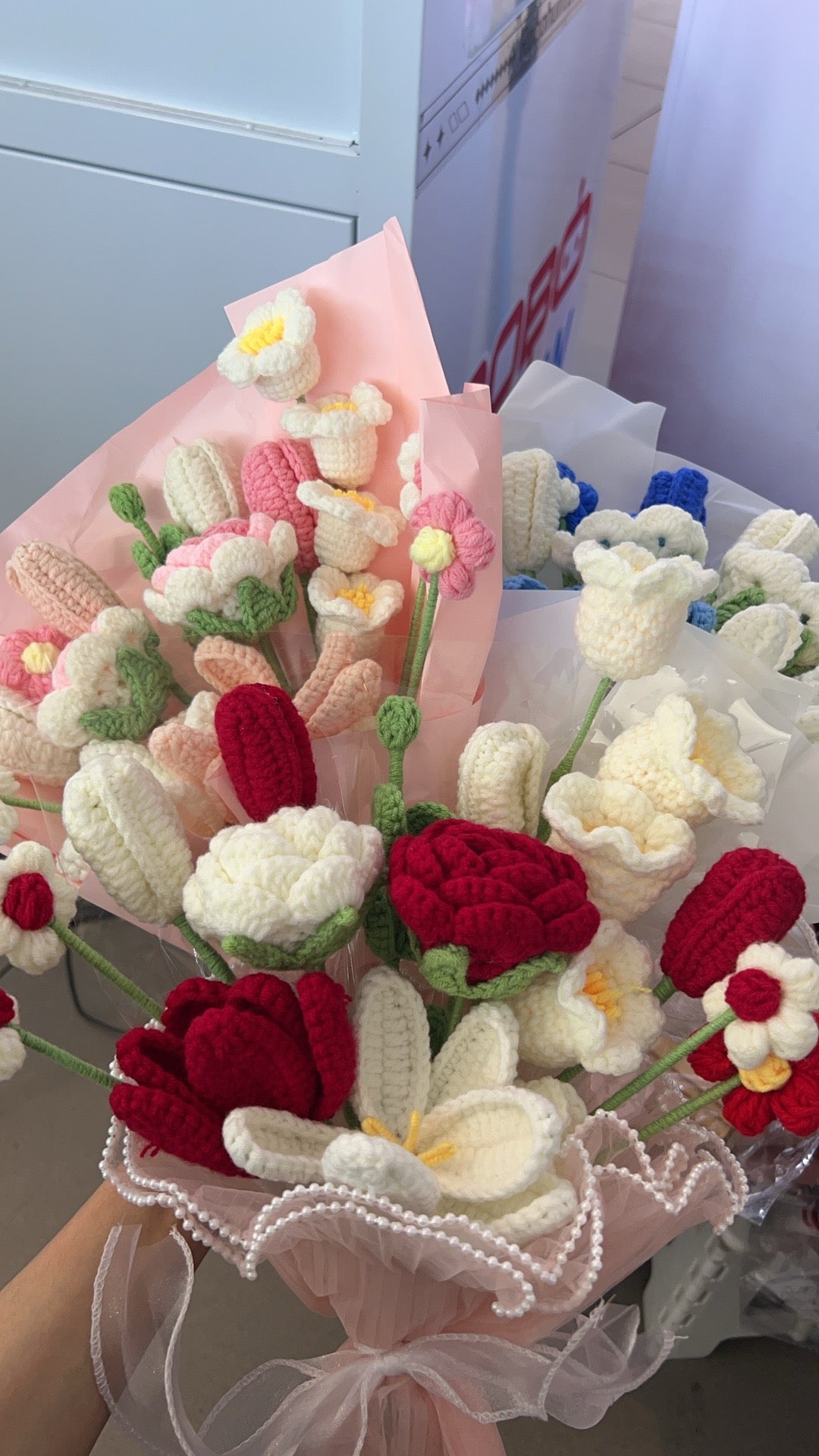Crochet Flowers Bundle