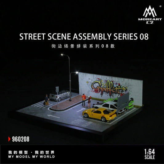 MoreArt 1:64 STREET SCENCE ASSEMBLY SERIES 08 MO960208