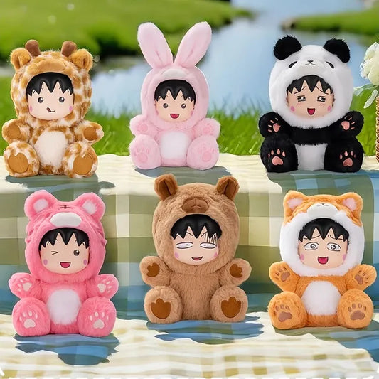 Chibi Maruko Chan Drag party series Plushy blind box 2rd genaration