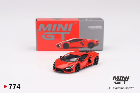 Mini GT Lamborghini Revuelto Arancio Dac Lucido 1:64