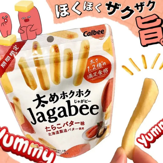 Calbee Jagabee Sturdy French Fries Cod Roe Flavor 35g