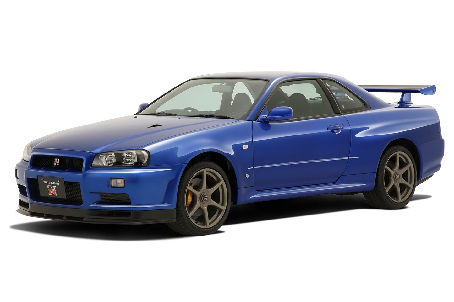 Asoshima 1/32 Nissan R34 Skyline GT-R (Bayside Blue)