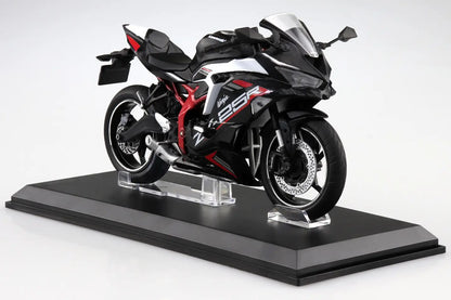 1/12 Kawasaki Ninja ZX-25R Metallic Spark Black x Pearl Flat Stardust White