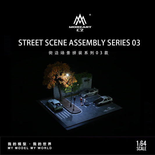 MoreArt 1:64 STREET SCENE ASSEMBLY SERIES 03 MODEL MO960203
