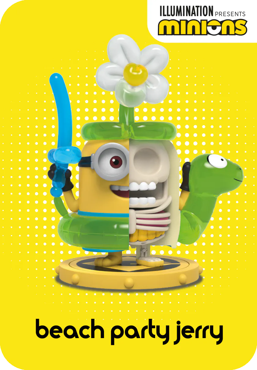 FREENY'S HIDDEN DISSECTIBLES MINIONS SERIES 01 - VACAY EDITION