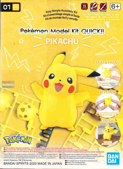 Pokémon: Model Kit Quick: Pikachu