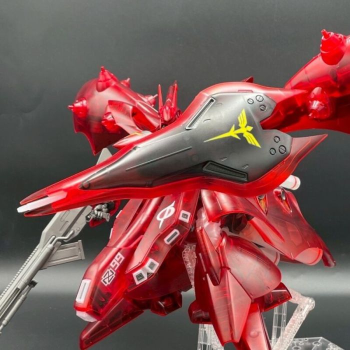 BANDAI Bandai HG Model Kits - 1/144 MSN-04II Nightingale [Clear Color