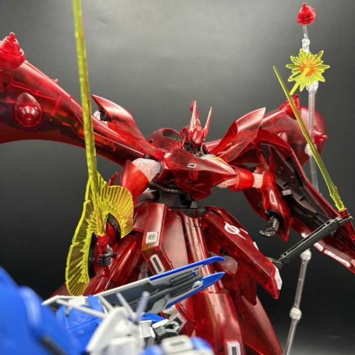 BANDAI Bandai HG Model Kits - 1/144 MSN-04II Nightingale [Clear Color