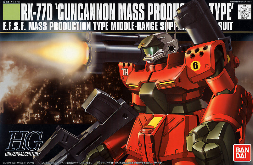 HGUC RX-77D Guncannon Production Type