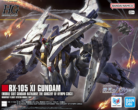 BANDAI 1/144 HGUC Xi Gundam (Mobile Suit Gundam Hathaway: The Sorcery of Nymph Circe)