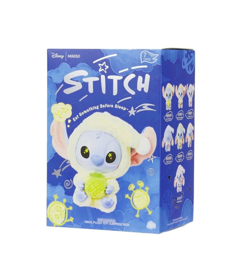 MINISO Disney Stitch Eat Something Before Sleep blind box package
