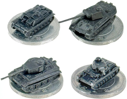 Coin Size Frontline Micro Tank Battle - German Tank