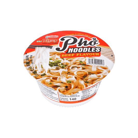 OCM ACECOOK Oh! Ricey Beef Flavor Pho Instant Rice Noodles Bowl | ACECOOK Oh! Ricey
