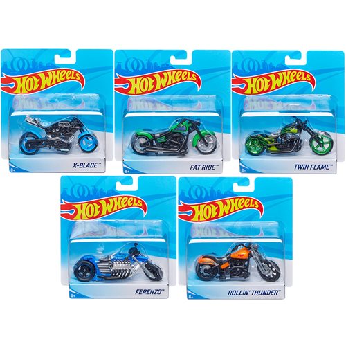 Hot Wheels 1:18 Scale Street Power Bike Case
