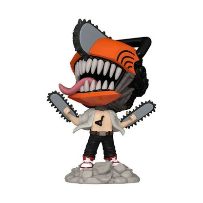 Chainsaw Man Funko Pop! Vinyl Figure #1804 and Adult Pop! T-Shirt 2-Pack (Size Large)