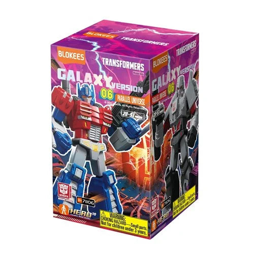 Blokees Transformers Galaxy GV06 Transformers Parallel Universe Blokees 4-Inch Blind Box Model Kit