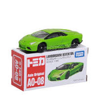 Tomica Asia Original Diecast Model Car AO-08 - Lamborghini Reventon (Green)