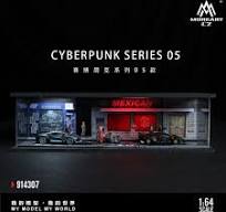 MoreArt 1:64 scale Cyberpunk Series 05 diorama