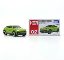 Tomica No.02 Lamborghini URUS 1/66 exclusivo de Asia