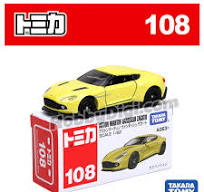 Tomica Die-cast Car - No.108 Aston Martin Vanquish Zagato Mode
