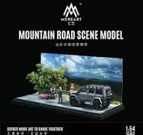 MoreArt - 1/64 Mountain road scenes
