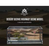 MoreArt 1/64 DESERT SCENIC HIGHWAY SCENE MODEL MO901308