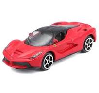 Tomica Presents Bburago Race & Play Series 3 inch Ferrari LaFerrari (red)