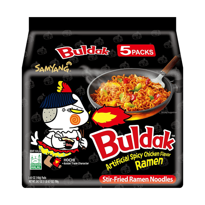 OCM SY 305200 Artificial Spicy Chicken Flavor Ramen Original